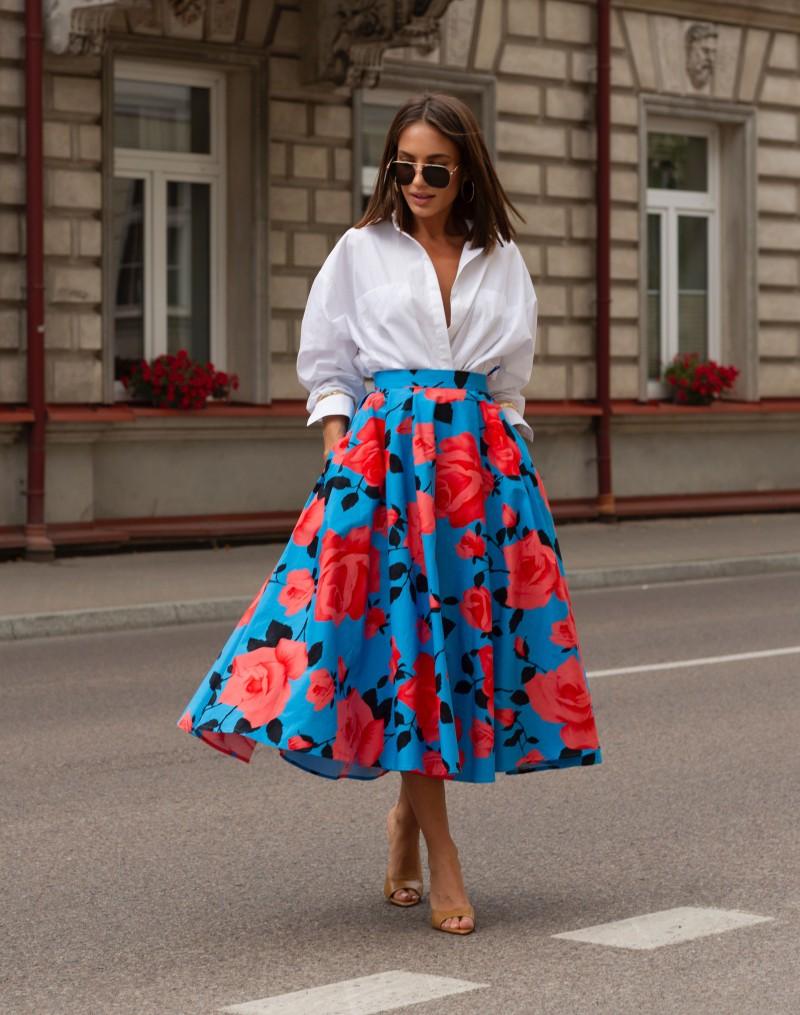 Tkaniny na spódnicę z koła