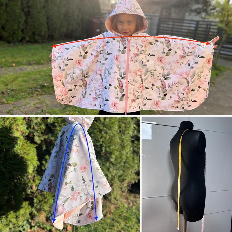 Materiały i narzędzia do szycia poncza