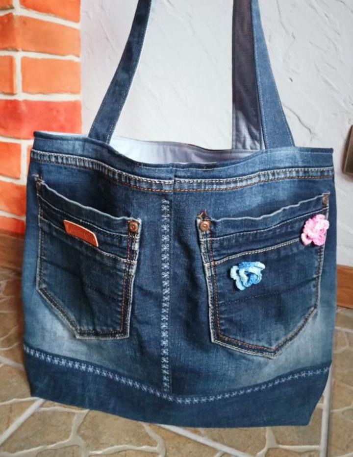 Torba z dżinsu DIY