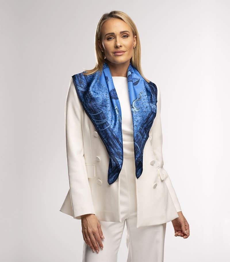 Szycie apaszki krok po kroku