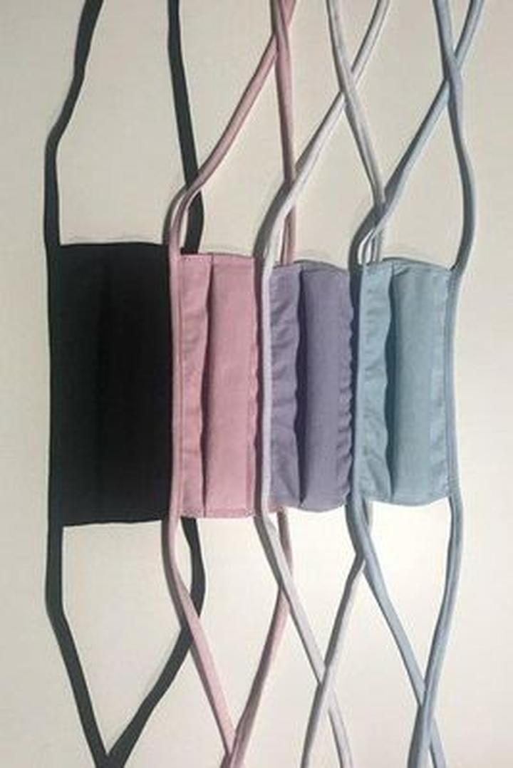 Szycie troczków do maseczki