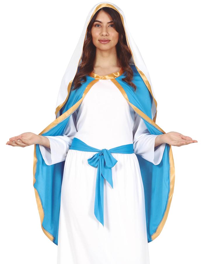 Szycie stroju Maryi na jasełka